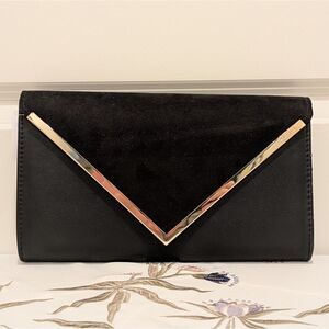 $5 Item! Aldo Black Clutch Bag with Detachable Chain Strap - SEE NOTES